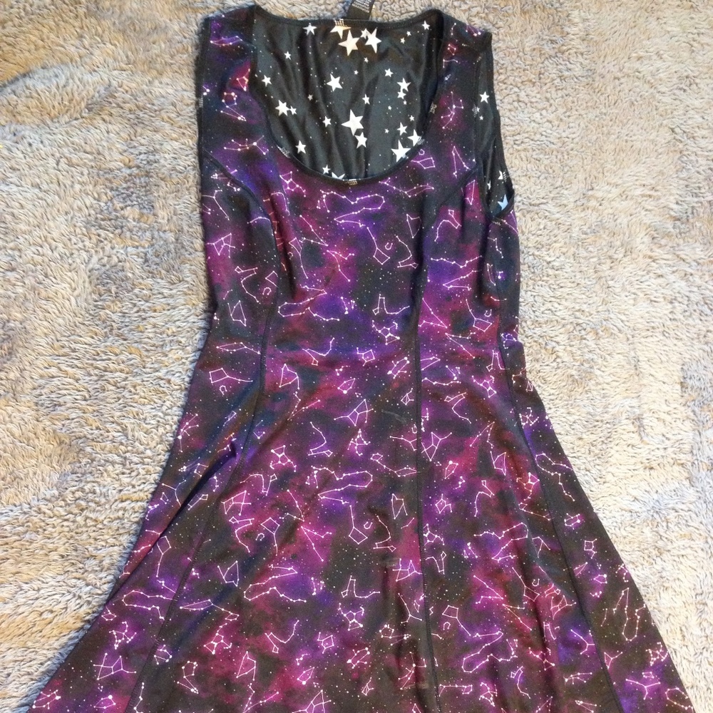 Hot Topic Stars 'n Constellations reversible dress